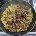 El cooksnap de antonio garcia cuando hizo Guisantes con morcilla de cebolla.