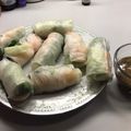 lisa S's cooksnap of when they made Vietnamese Spring Rolls.