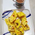 Harsha Solanki का कुकस्नैप जब उन्होंने खटटा ढोकला (Khatta dhokla recipe in Hindi) बनाया था।