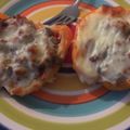 Eve Megan Towry's cooksnap of when they made Stuffed Red Bell Peppers (Without Rice).