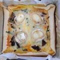 El cooksnap de blacksad 1959 cuando hizo Quiche de espárragos trigueros, shiitakes, jamón y queso de cabra.