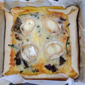 El cooksnap de blacksad 1959 cuando hizo Quiche de espárragos trigueros, shiitakes, jamón y queso de cabra.