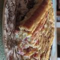 El cooksnap de Pablo cuando hizo Pastel de patata, tomates y olivas negras.