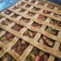 Nikol Gyenes Cooksnap-ja, amikor elkészítette a(z) Epres-rebarbarás, teljes kiőrlésű pite receptet.