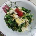 Cooksnap dari KasMira untuk resep Tumis sawi hijau-telur