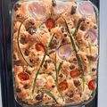 Cooksnap Aina Nana semasa beliau membuat Sourdough Focaccia.