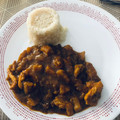 El cooksnap de Lidia Crespo manzanares cuando hizo Pollo al curry con leche de coco.