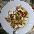 El cooksnap de Elena cuando hizo Ensalada de garbanzos.