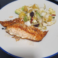 El cooksnap de Becky cuando hizo Salmón al horno con costra.
