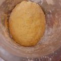 El cooksnap de Mely Munoz Medrano cuando hizo Fideos caseros con harina leudante.