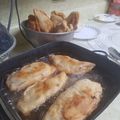 Jonathan Busch's cooksnap of when they made Fleischkuechle.
