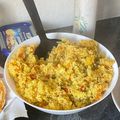 Cooksnap de Kathleen Silva quando cozinhou Cuscuz marroquino com abóbora, e saladinha de tomate cereja.