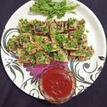 Daxa Parmar's cooksnap of when they made લસણીયા સેન્ડવીચ ઢોકળા.