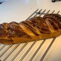 El cooksnap de Fátima Caballero cuando hizo Babka de chocolate.