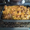 El cooksnap de juantxo cuando hizo Nidos de espinacas gratinados con albóndigas.