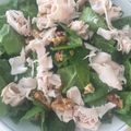 El cooksnap de Marieta cuando hizo Ensalada de espinacas.
