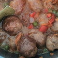 El cooksnap de Esme cuando hizo Albóndigas en salsa.