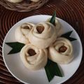 Cooksnap dari Frilly untuk resep Bakpao Pandan Isi Unti Kelapa