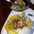 El cooksnap de Ricardo Fernandez Camargo cuando hizo Ensalada de Pulpo.