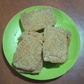 El cooksnap de Ro cuando hizo Milanesa garbanzos.
