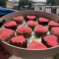 El cooksnap de Florencia Natalie cuando hizo Alfajorcitos rojos de corazón ❤.