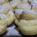 El cooksnap de jorgelina cuando hizo Bombas de crema (las clásicas del librito de maizena).