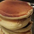 El cooksnap de Natalia Puyol cuando hizo Panqueques americanos.