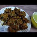 Sufiya Shaikh's cooksnap of when they made Moringa (Drumstick) Leaves Pakora.