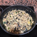 El cooksnap de montsea cuando hizo Revuelto de calabacín y berenjena.