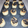 El cooksnap de Patti Potingues cuando hizo Volovanes de revuelto de morcilla con manzana y piñones.