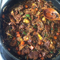 El cooksnap de Patricia Daniela cuando hizo 잡재 Japchae.