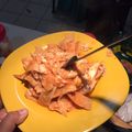 El cooksnap de Karyna Anguiano cuando hizo Chilaquiles.