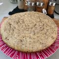 El cooksnap de Gime cuando hizo Budín de banana.