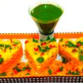 Neeru Thakkar's cooksnap of when they made ખાટા ઢોકળા (Dhokla Recipe In Gujarati).