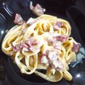 Cooksnap dari novitasari vita untuk resep Creamy Fettucini Carbonara