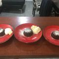 El cooksnap de Débora Pou cuando hizo Volcán de chocolate.