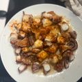El cooksnap de Marieta cuando hizo Pulpo a la gallega.