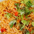 yana का कुकस्नैप जब उन्होंने वेज मैगी (veg maggi recipe in Hindi) बनाया था।