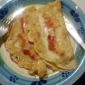El cooksnap de olga huecias cuando hizo Crepas dulces!!!🗼💒👌.