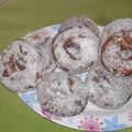 El cooksnap de Lobo Suelto Cordero Atado cuando hizo Rosquillas fritas con chispas de color.