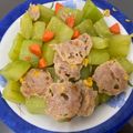 蔡承鈞 的 大黃瓜炒貢丸 cooksnap