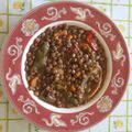 El cooksnap de Disfruta cocinando con Fernando cuando hizo Lentejas guisadas.