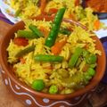 Shashi Chaurasiya का कुकस्नैप जब उन्होंने मिक्स वेज पुलाव (Mix veg pulav recipe in Hindi) बनाया था।