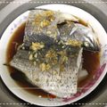 棠棠 的 清蒸鱸魚(附 電鍋版) cooksnap