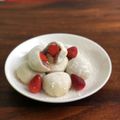 Cooksnap dari Nia - Mimakuki untuk resep Strawberry and Sweet Red Bean Mochi (Ichigo Daifuku) - Tanpa Kukus