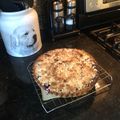 nfdebra's cooksnap of when they made Lemon Blueberry Pie with Strudel Topping.