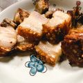 淡紅 的 氣炸脆皮豬五花 cooksnap