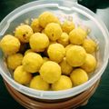 Nalini Shankar's cooksnap of when they made Oil free mothichoor laddu.