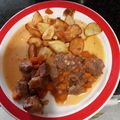 El cooksnap de José Corbalan González cuando hizo Estofado de carne con patatas.