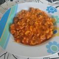 El cooksnap de Martí G.o. cuando hizo Fideos a la cazuela con costilla de cerdo y salchichas.